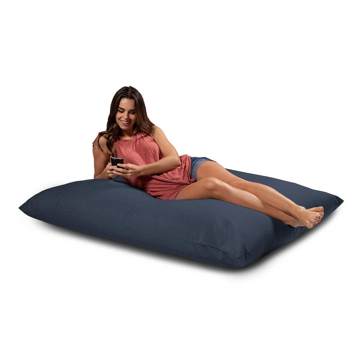 Bean bag outlet pillow for sleeping