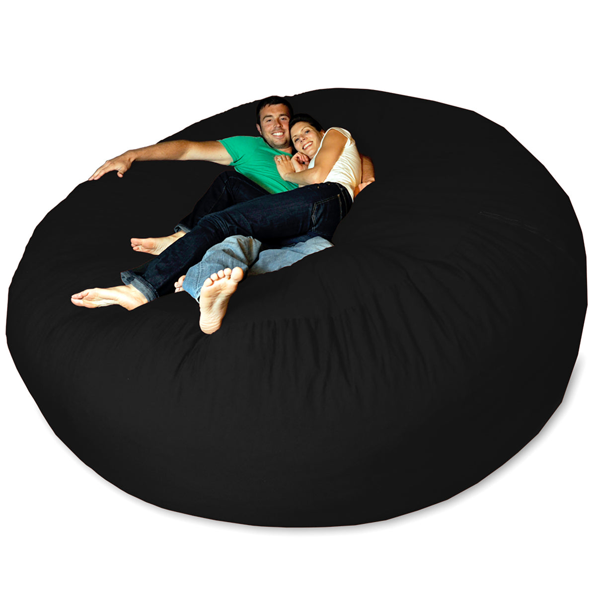 Theater Sacks 8 Huge Bean Bag Chair Black 5576