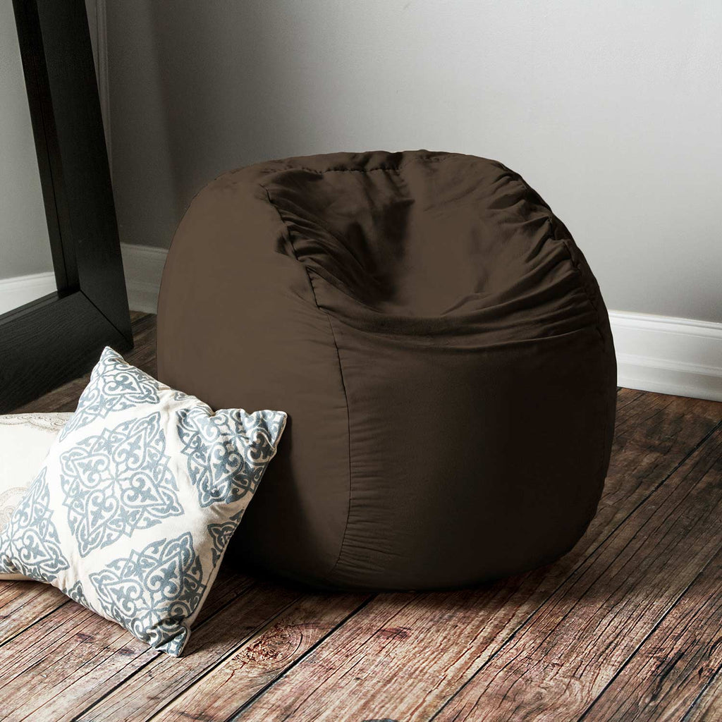 Jaxx 5' Bean Bag Chair Chocolate
