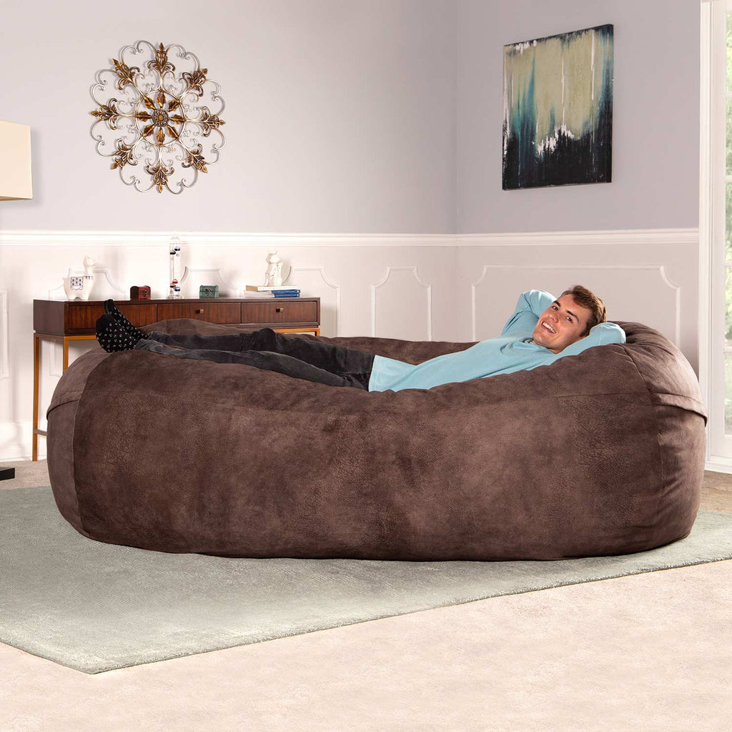 Buy Muddha XXXL Leatherette Bean Bag with Beans in Black Colour at 40% OFF  by Sattva | Pepperfry