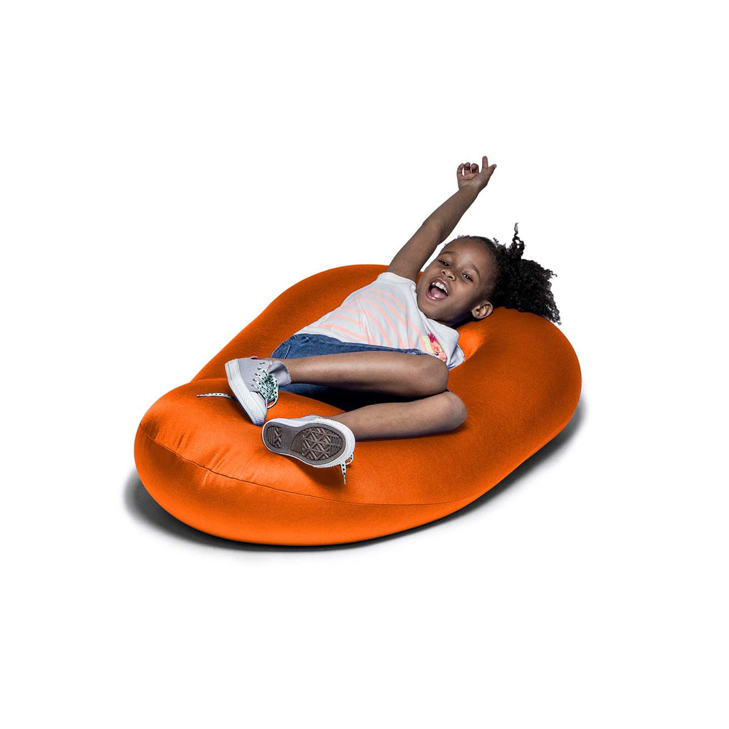 Orange bean deals bag chair